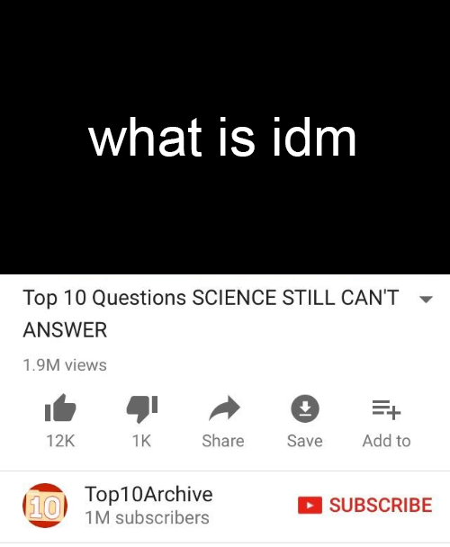 idm meme